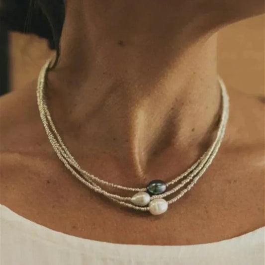 LP | Freshwater Pearl Necklace | 1+1 Free Today