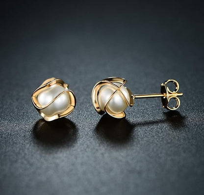 LP | Fresh Water Pearl Earrings| 1+1 Free Today