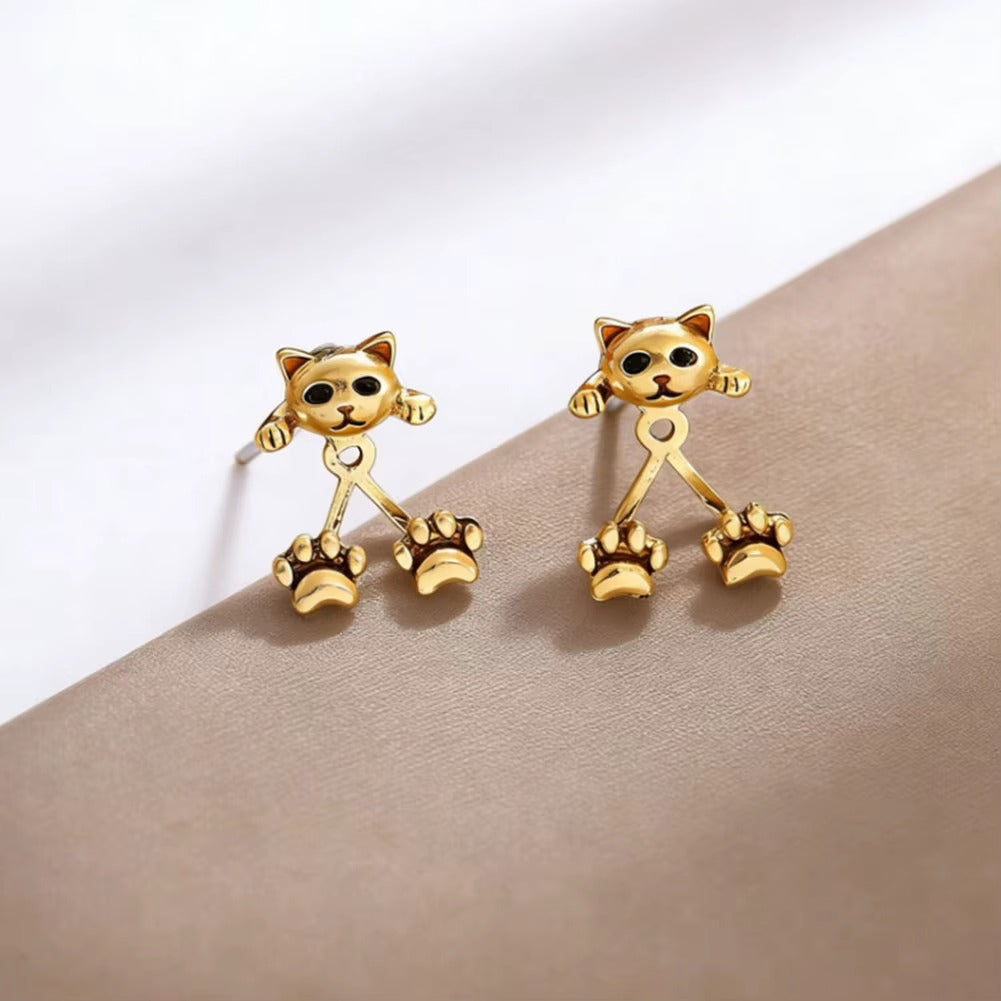 LP | Limited Edition Cat Earrings | 1+1 Free Today