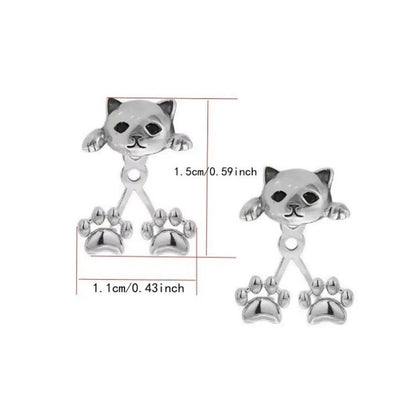 LP | Limited Edition Cat Earrings | 1+1 Free Today
