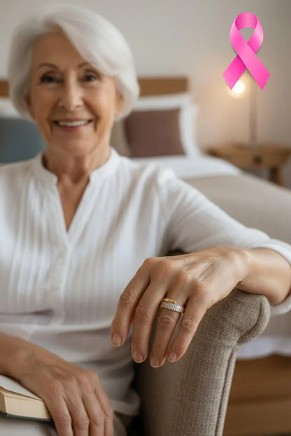 Breast Cancer Support Ring | Get 1+1 Free