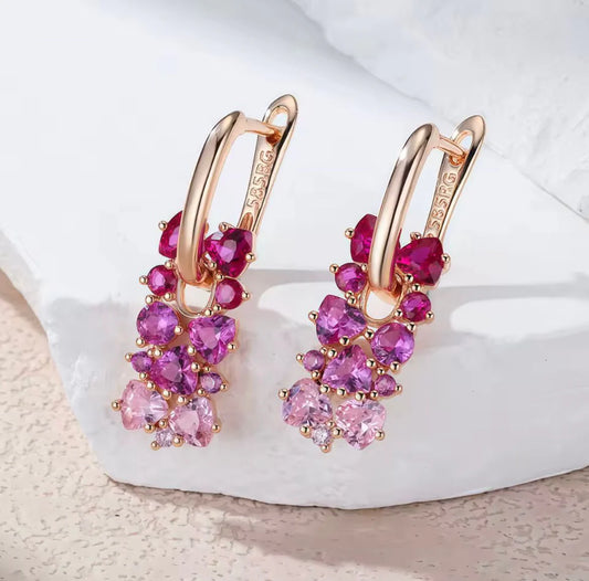 Aurea | Gradient Stone Earrings | 1+1 Set Free Today