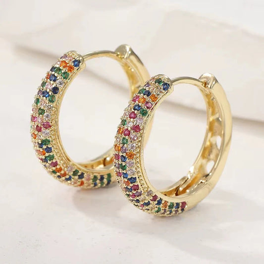 Aurea | Multicolor Rainbow Earrings | 1+1 Free Today