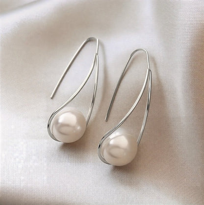 LP | Fresh Pearl Hanging Earrings | 1+1 Free Today