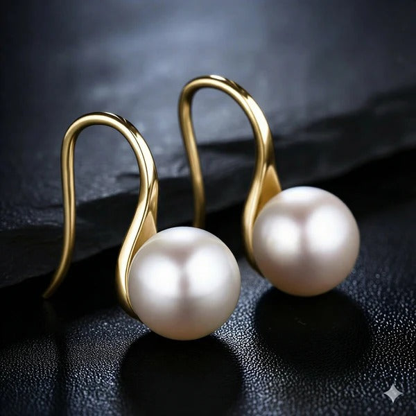 LP | Classic Fresh Water Pearl Earrings | 1+1 Free Today