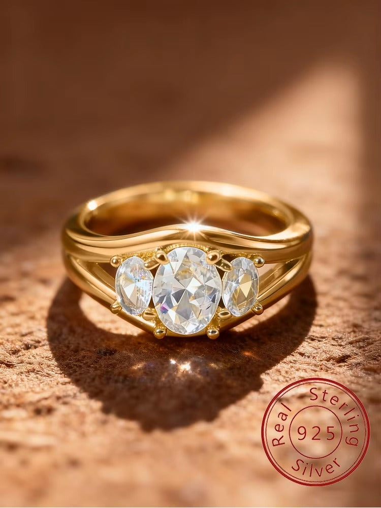 LP | Triple Stoned Ring | 1+1 Free Today