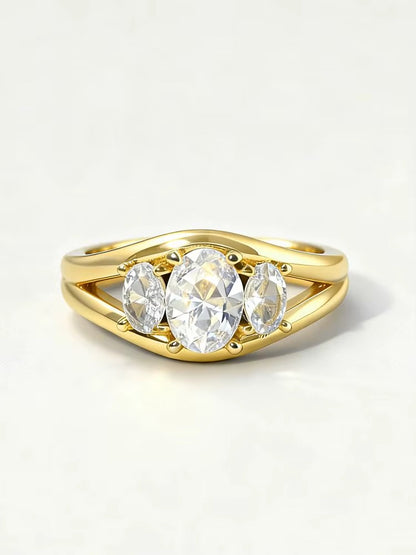 LP | Triple Stoned Ring | 1+1 Free Today
