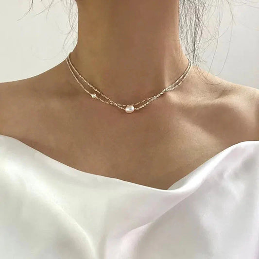 LP | Classic Necklace Featuring Freshwater Pearls | 1+1 Free Today